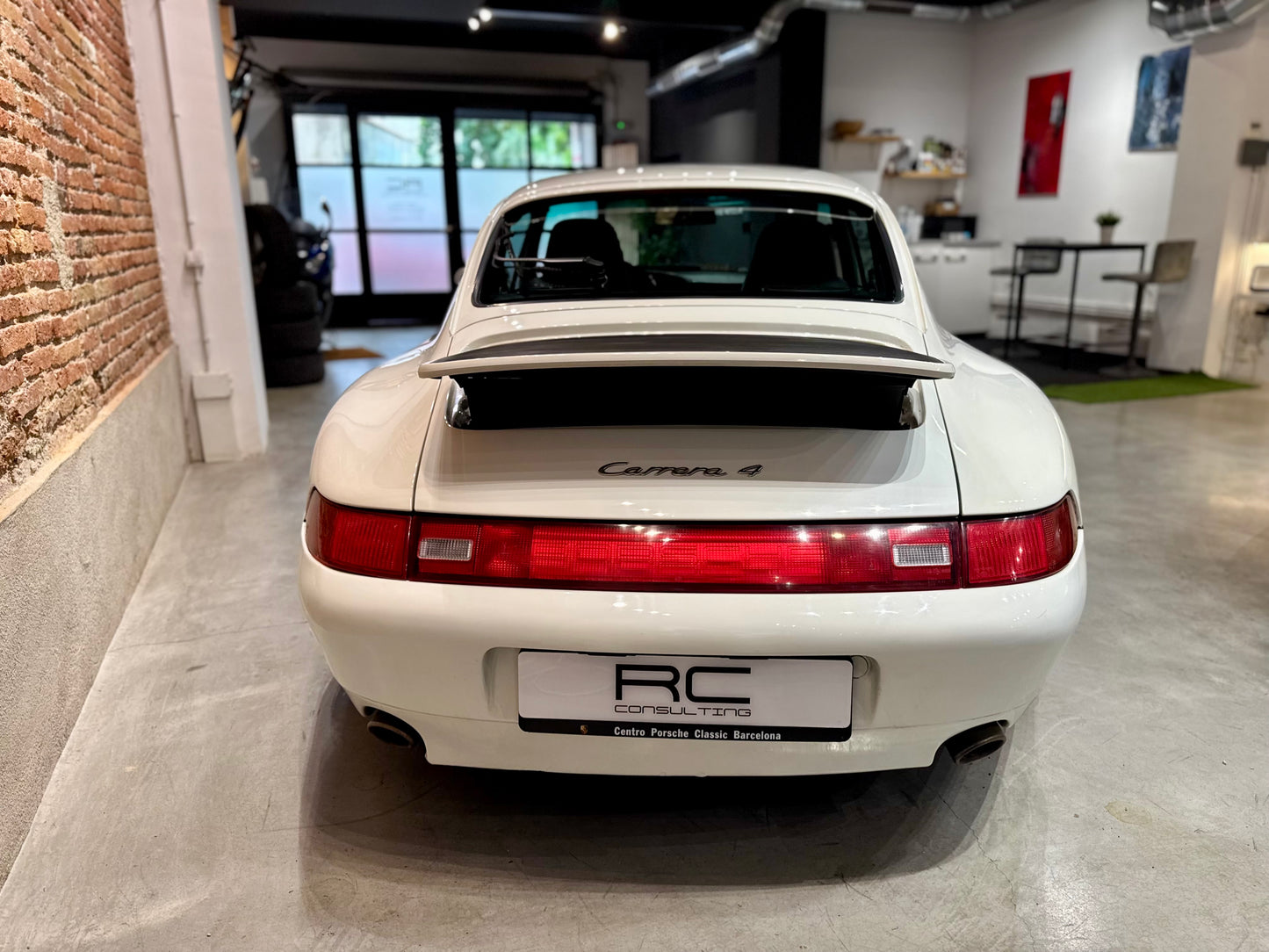 Porsche 911 Carrera 4 modelo 993 del año 1995