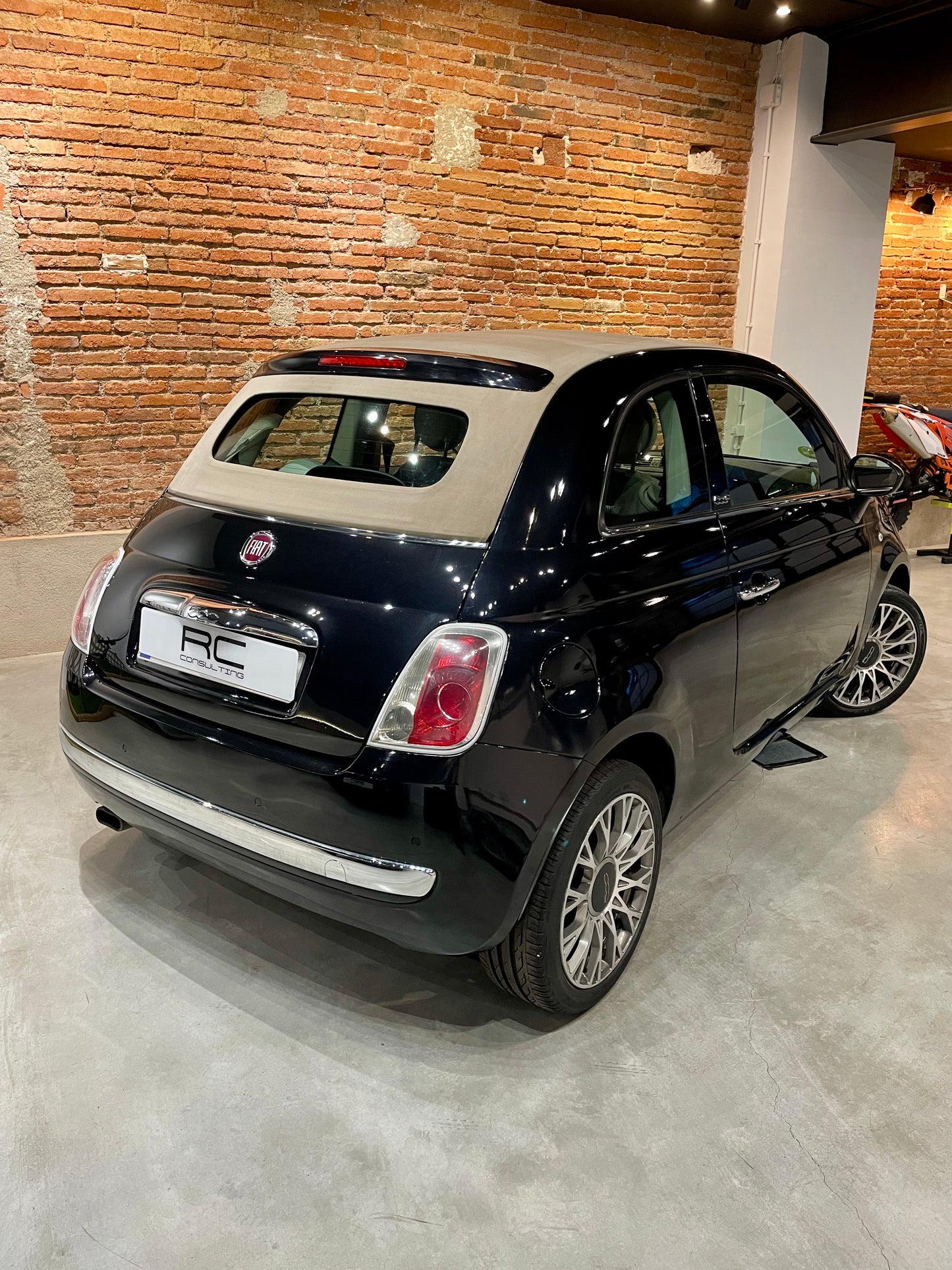 FIAT 500 CABRIO 2010 " Etiqueta C verde" (VENDIDO)