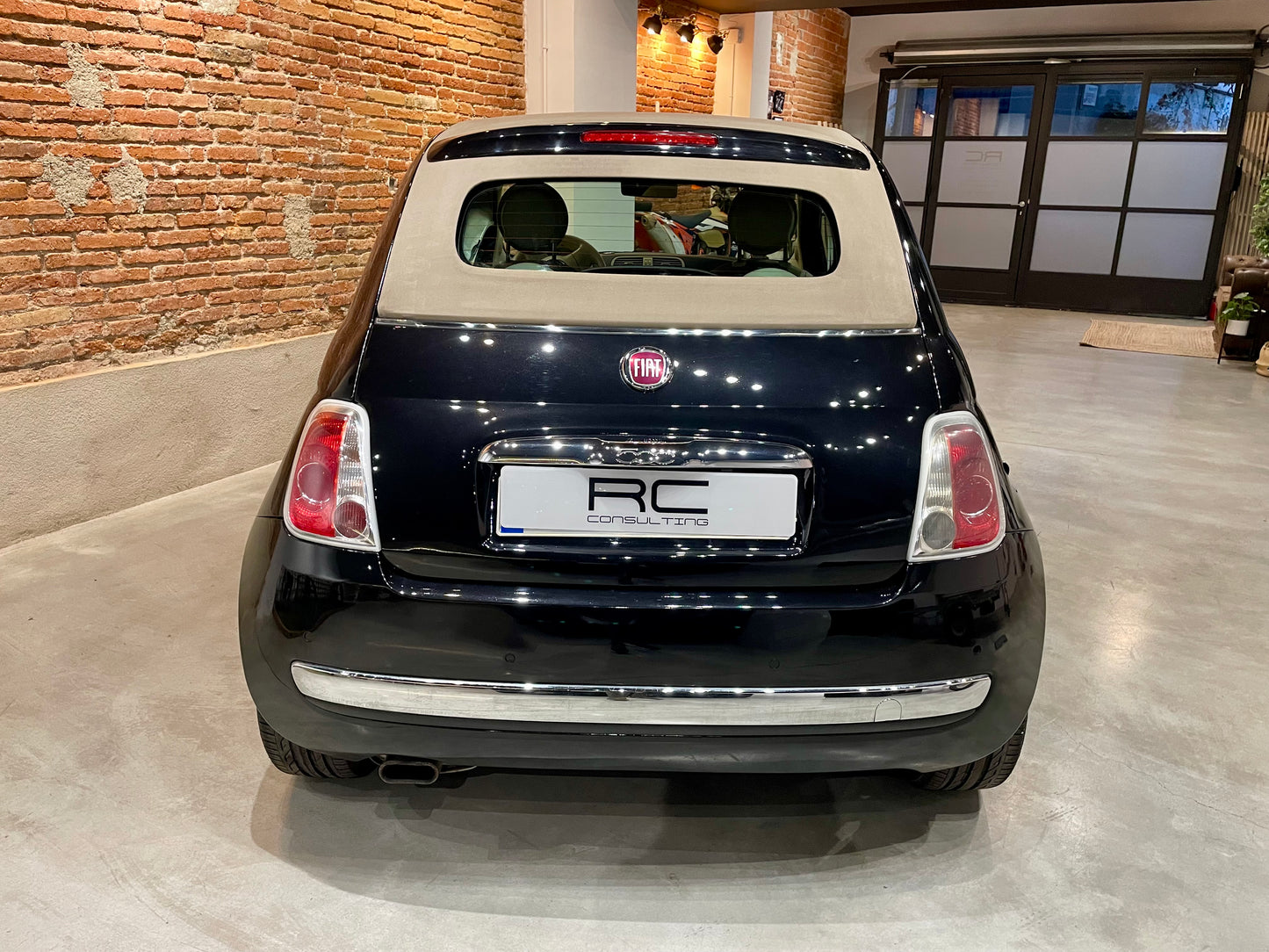 FIAT 500 CABRIO 2010 " Etiqueta C verde" (VENDIDO)