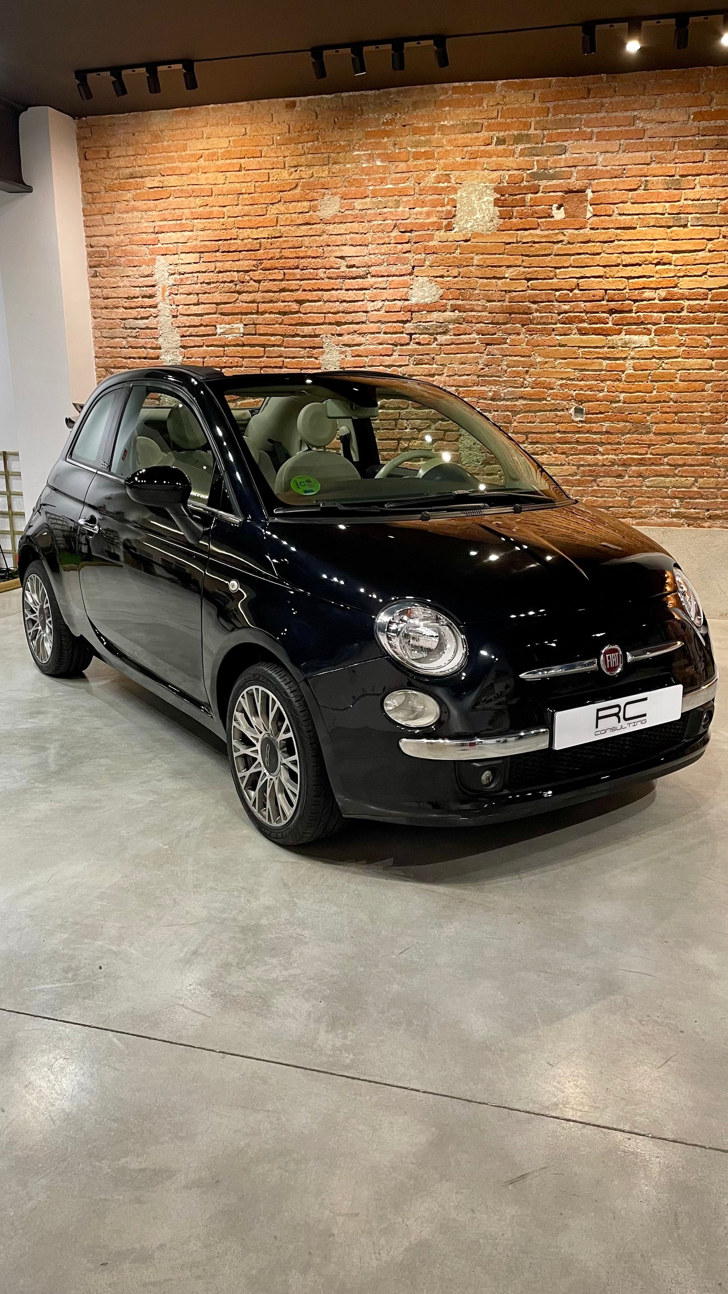 FIAT 500 CABRIO 2010 " Etiqueta C verde" (VENDIDO)