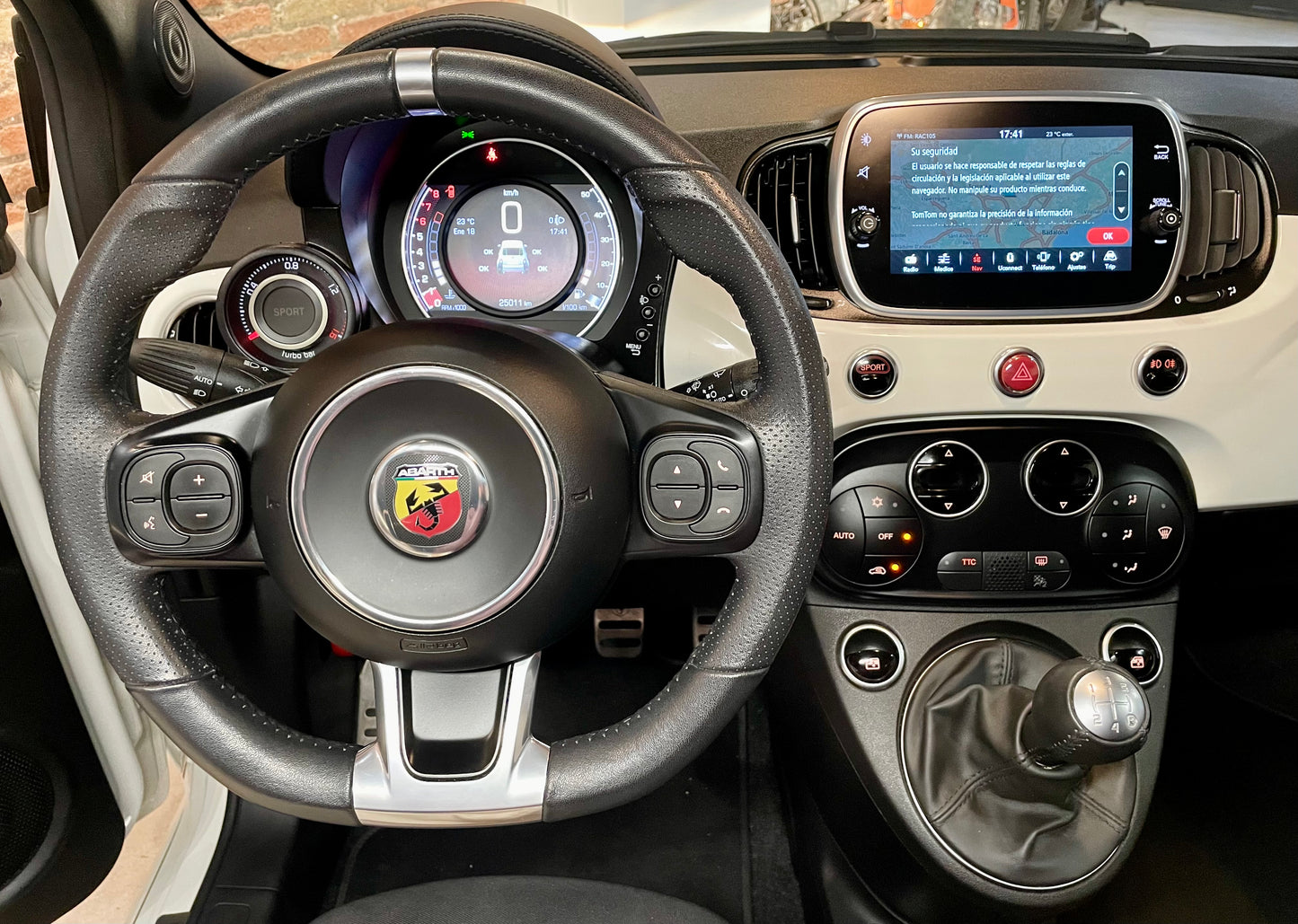ABARTH 595 1.4 143cv  2021 con 25.000km